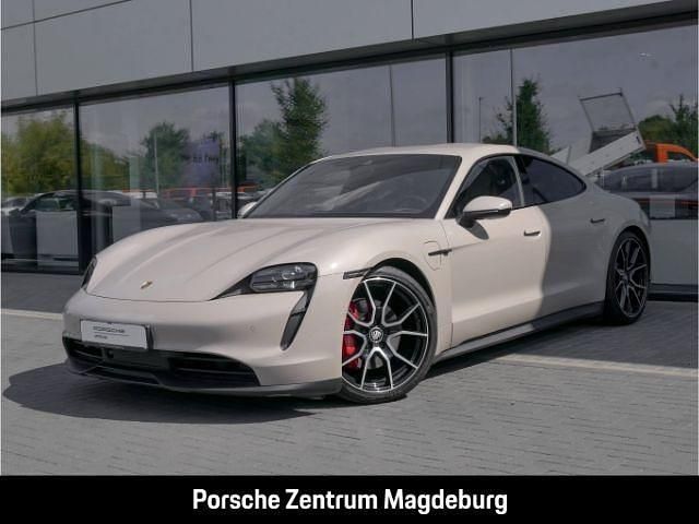 Beige Gebraucht 2023 Porsche Taycan 4S Limousine | 77.790 € (Guter Preis) - Bild 1/4
