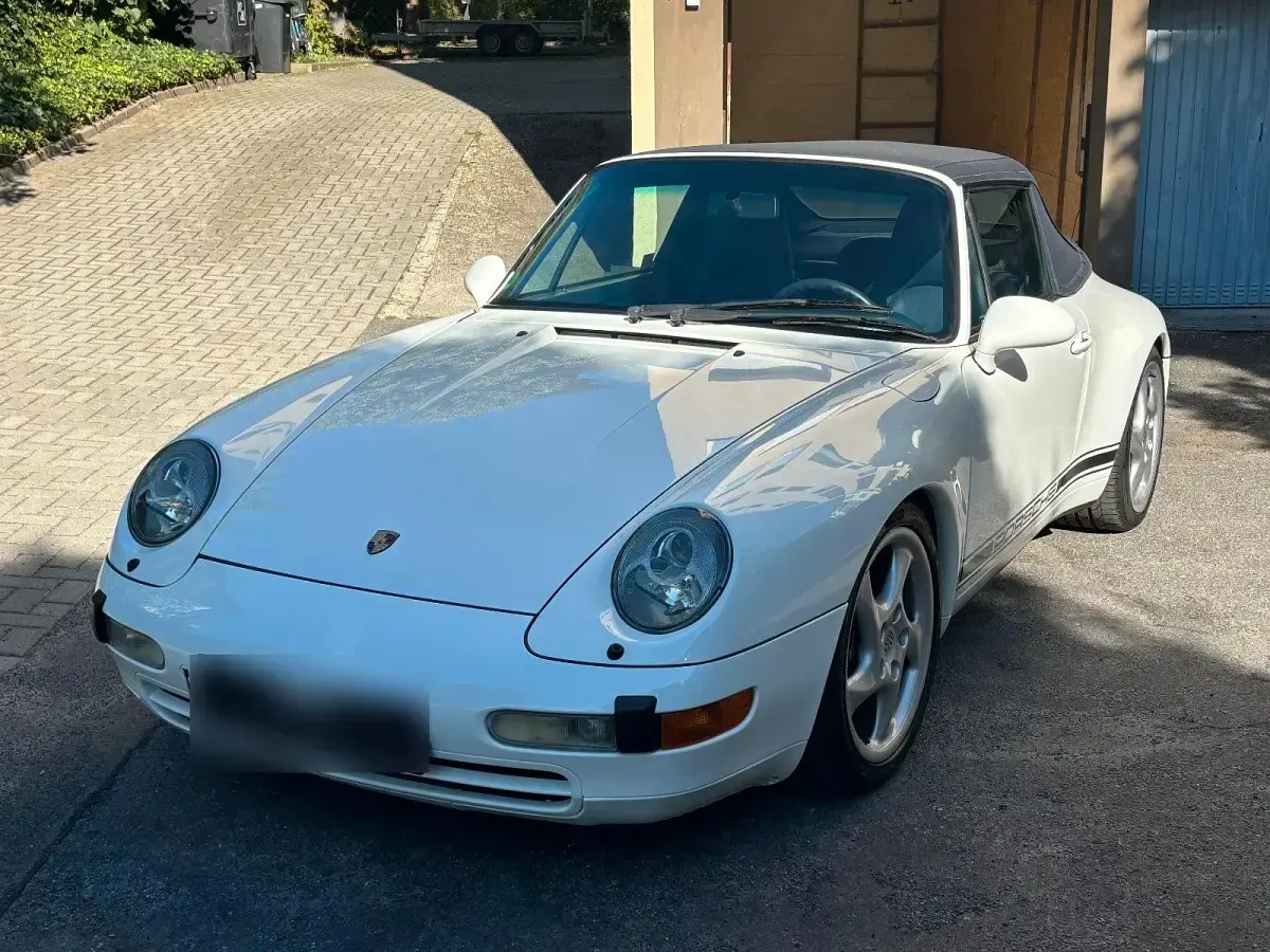 Gebraucht Porsche 993 272 PS (200 kW) 1995 Weiß Cabrio