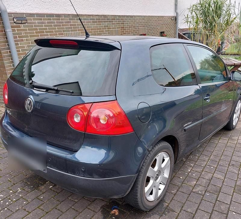 Gebraucht VW Golf V United 80 PS (58 kW) 2008 Blau Kleinwagen