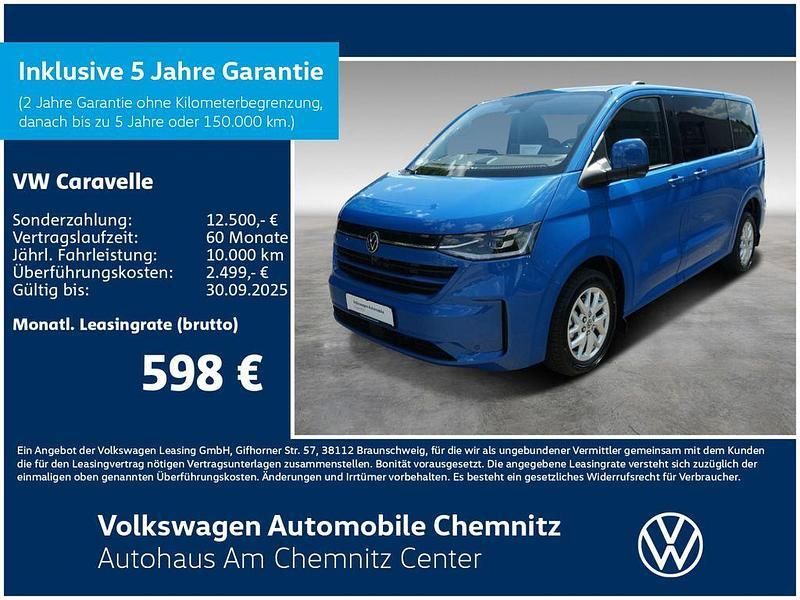 Blau Neu 2025 VW Caravelle Sound Van / Kleinbus | 73.840 € - Bild 1/4