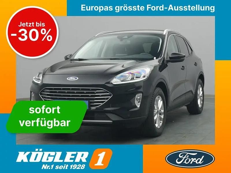Schwarz Gebraucht 2021 Ford Kuga Titanium SUV | 22.970 € (Fairer Preis) - Bild 1/4