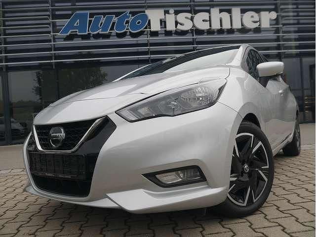Platinum silver Gebraucht 2021 Nissan Micra N-Way Kleinwagen | 15.500 € (Fairer Preis) - Bild 1/4
