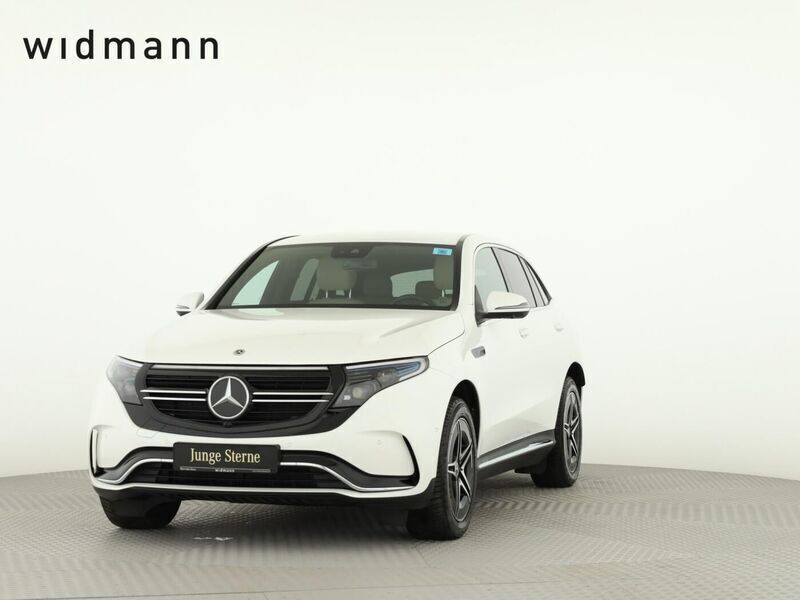 Unilack polarweiß Gebraucht 2023 Mercedes EQC400 AMG line SUV | 45.850 € (Fairer Preis) - Bild 1/4