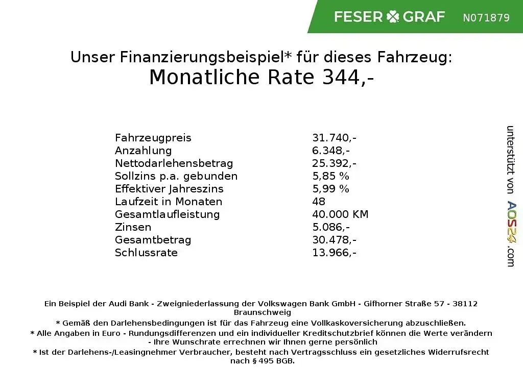 Gebraucht Audi A6 Business 299 PS (219 kW) 2023 Brillantschwarz Kombi