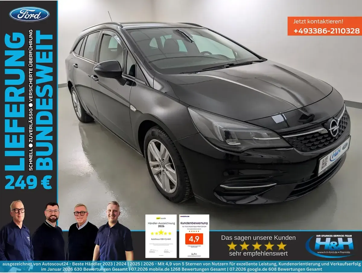 Gebraucht Opel Astra Edition 131 PS (96 kW) 2021 Kombi