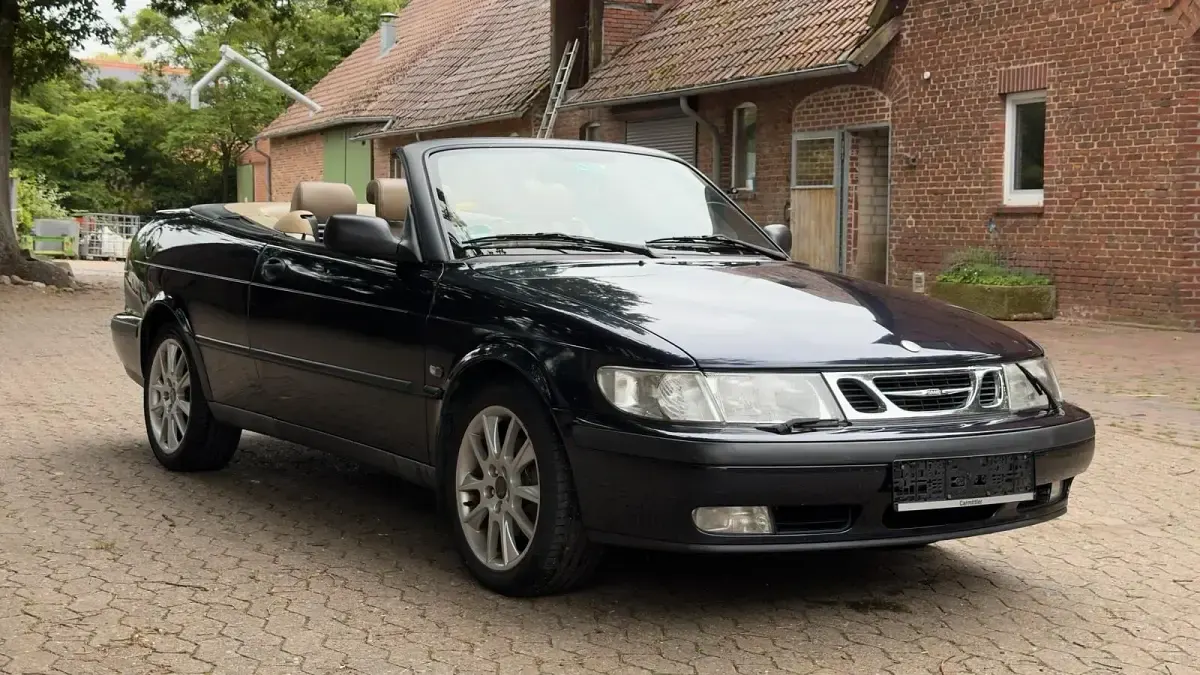 Gebraucht Saab 9-3 200 PS (147 kW) 1999 Blau Cabrio