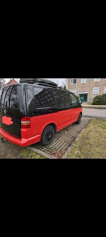 Gebraucht VW T5 105 PS (77 kW) 2005 Rot Van