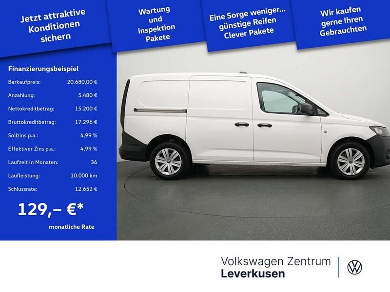 Gebraucht VW Caddy Maxi 122 PS (89 kW) 2021 Candy weiss Van / Kleinbus