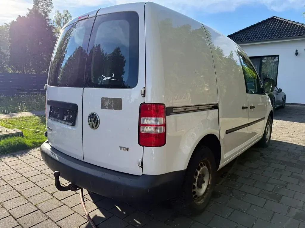 Gebraucht VW Caddy 102 PS (75 kW) 2013 Weiß Van / Kleinbus