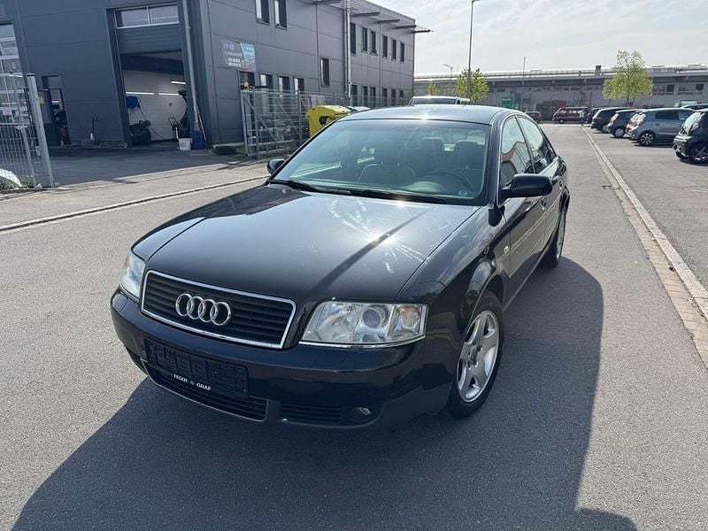 Schwarz Gebraucht 2002 Audi A6 Limousine | 1.000 € (Superpreis) - Bild 1/4