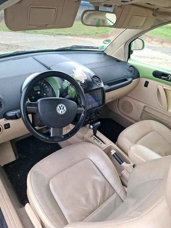 Gebraucht VW New Beetle 90 PS (66 kW) 1999 Grün Kleinwagen