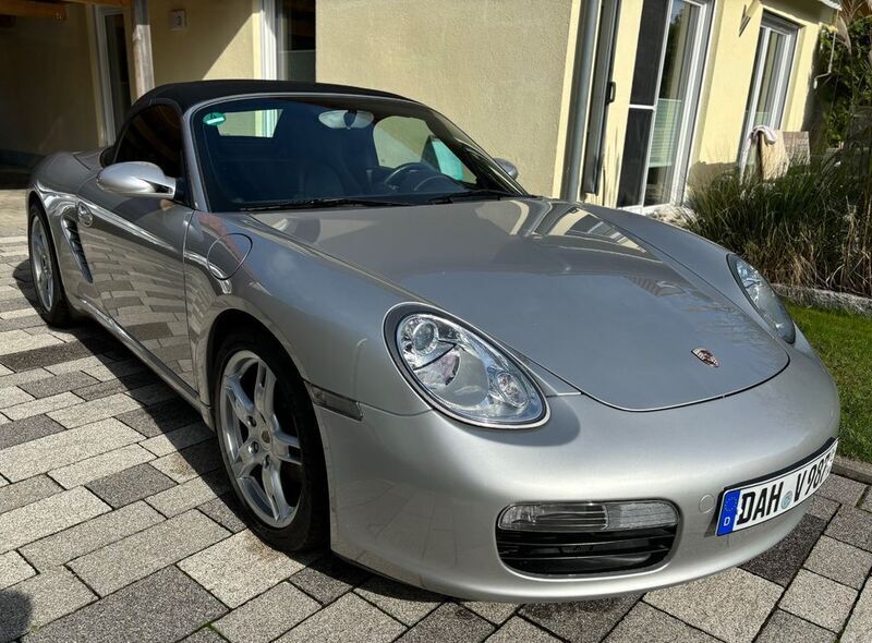 Silber Gebraucht 2005 Porsche Boxster Cabrio | 23.950 € (Fairer Preis) - Bild 1/4