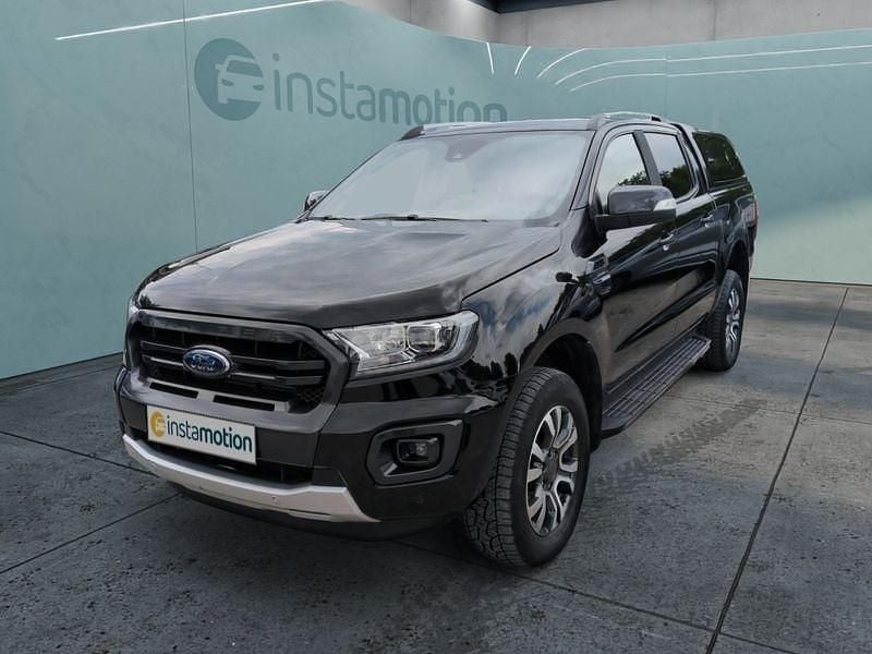 Schwarz Gebraucht 2022 Ford Ranger Wildtrack Abholung | 38.949 € (Fairer Preis) - Bild 1/4