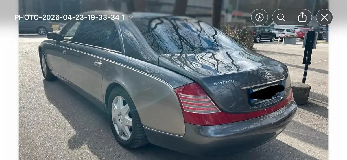 Gebraucht Maybach 62 551 PS (405 kW) 2003 Grau Limousine