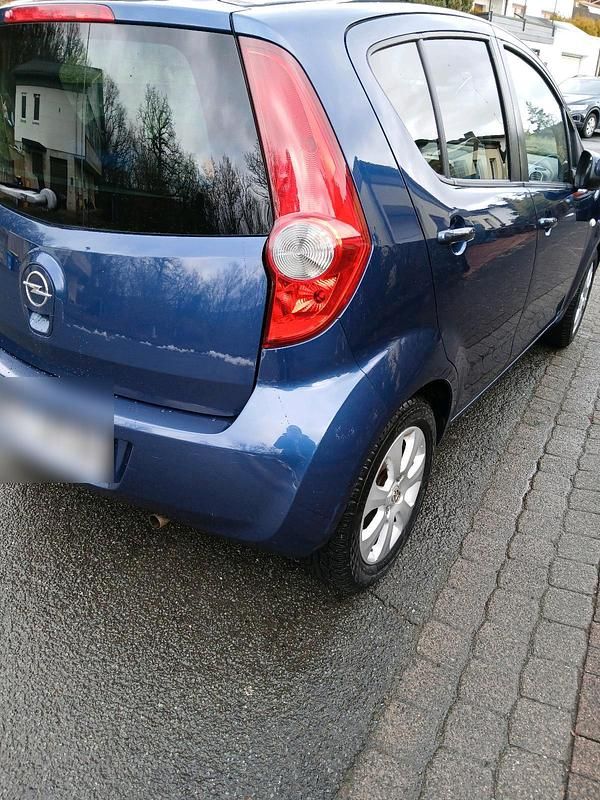 Gebraucht Opel Agila 86 PS (63 kW) 2009 Blau Kleinwagen
