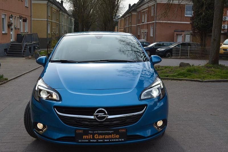 Gebraucht Opel Corsa Innovation 90 PS (66 kW) 2016 Blau Kleinwagen
