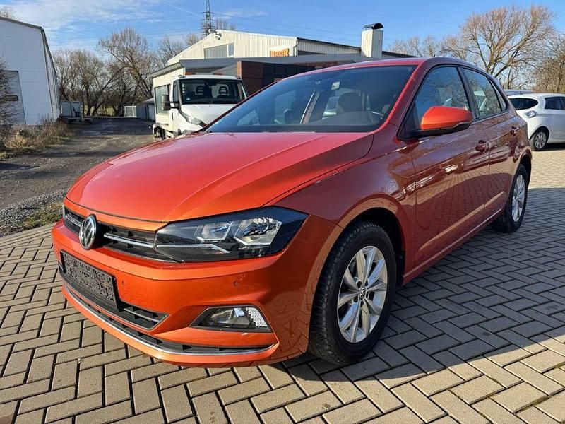 Orange Gebraucht 2019 VW Polo Highline Kleinwagen | 8.990 € (Superpreis) - Bild 1/4