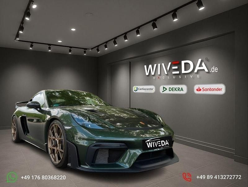 Grün Neu 2024 Porsche 718 Cayman GT4 Coupé | 189.999 € (Fairer Preis) - Bild 1/4