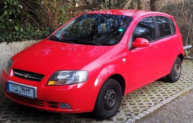 Rot Gebraucht 2008 Chevrolet Kalos Sport Limousine | 1.500 € (Fairer Preis) - Bild 1/4