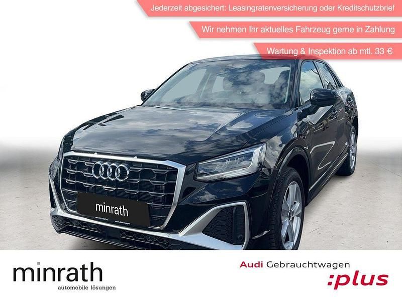 Mythosschwarz metallic Gebraucht 2025 Audi Q2 S-Line SUV | 28.080 € (Superpreis) - Bild 1/4