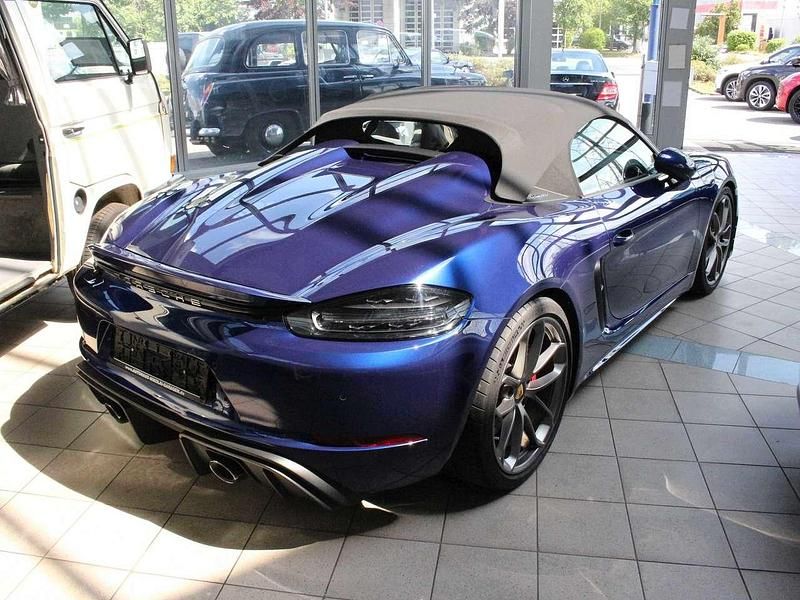 Gebraucht Porsche 718 Boxster 420 PS (308 kW) 2021 Enzian blau met. Cabrio