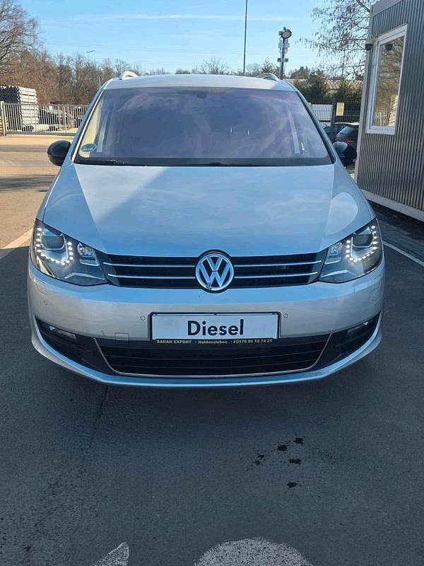 Gebraucht VW Sharan Cup 140 PS (102 kW) 2013 Silber Van / Kleinbus