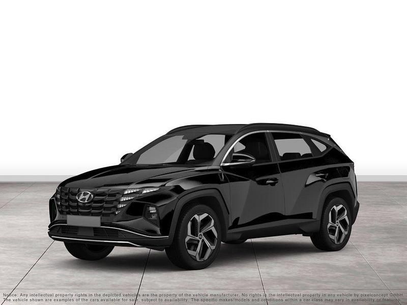 Schwarz Neu 2025 Hyundai Tucson Trend SUV | 37.950 € (Teuer) - Bild 1/4