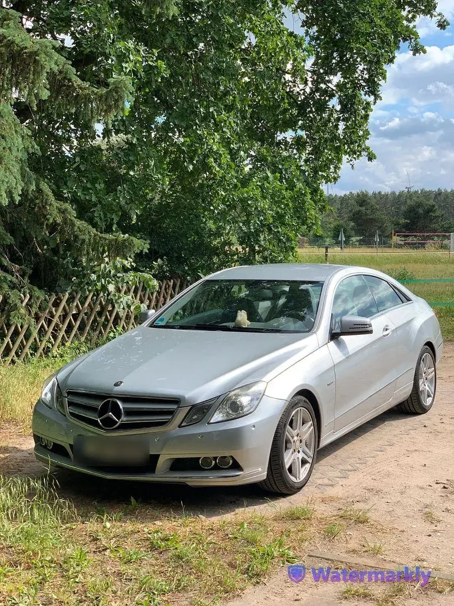 Gebraucht Mercedes E250 Elegance 204 PS (150 kW) 2010 Silber Coupé