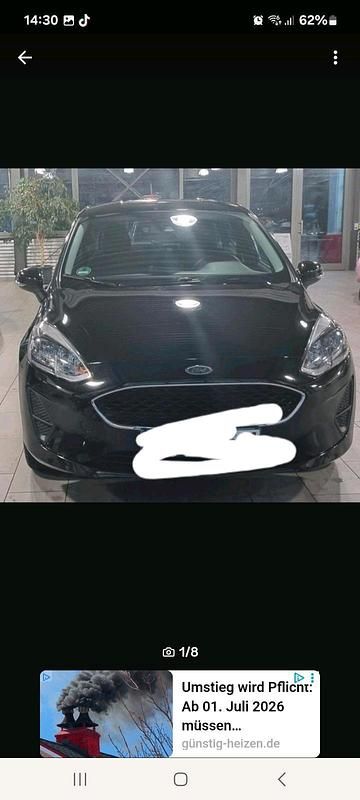 Gebraucht Ford Fiesta 90 PS (66 kW) 2021 Schwarz Kleinwagen