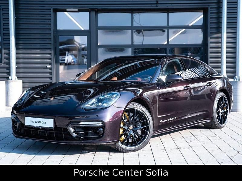 Violett Gebraucht 2021 Porsche Panamera Turbo S Limousine | 86.408 € (Teuer) - Bild 1/4