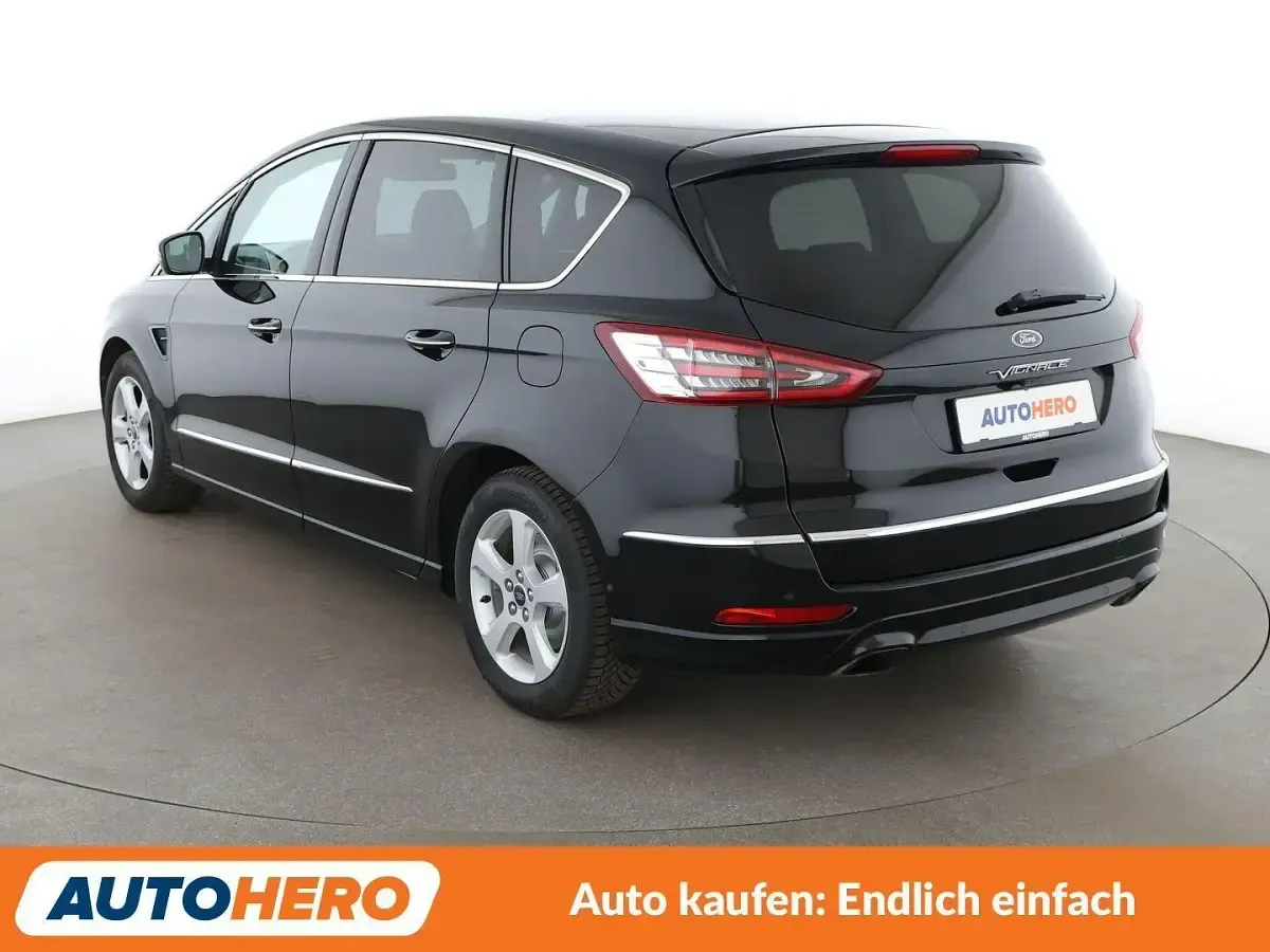 Gebraucht Ford S-MAX Vignale 239 PS (175 kW) 2018 Schwarz Van / Kleinbus