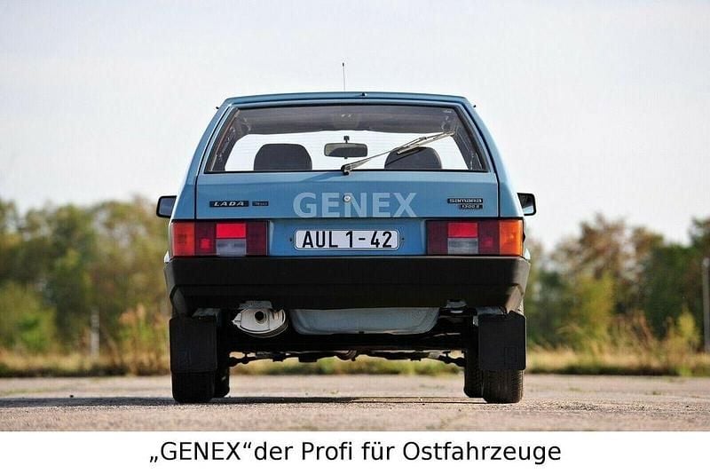Gebraucht Lada Samara 61 PS (44 kW) 1992 Blau Kleinwagen