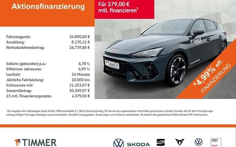 Gebraucht Cupra Leon 150 PS (110 kW) 2026 Blau Limousine