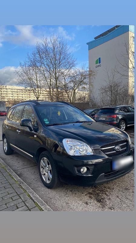 Gebraucht Kia Carens 150 PS (110 kW) 2010 Schwarz Van / Kleinbus