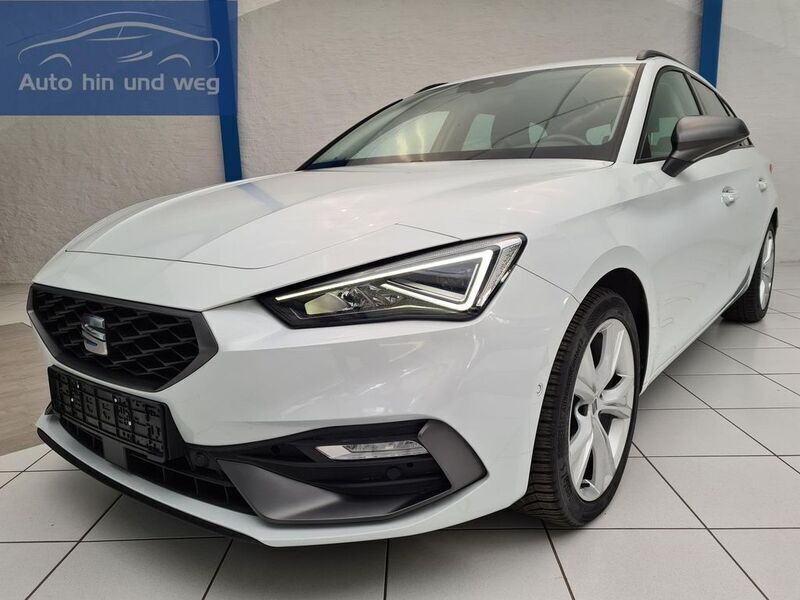 "nevada" weiss Gebraucht 2021 Seat Leon ST FR Kombi | 20.900 € (Guter Preis) - Bild 1/4