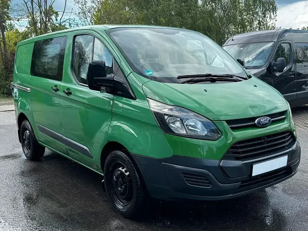 Gebraucht Ford Transit Custom 125 PS (91 kW) 2015 Grün Van