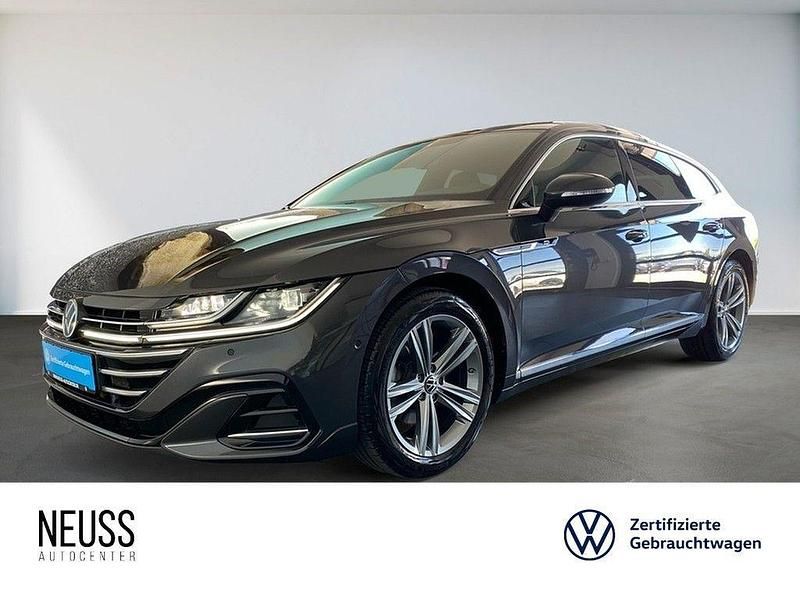 Mangangrau metallic (metallic) Gebraucht 2023 VW Arteon R-line Kombi | 33.990 € (Superpreis) - Bild 1/3