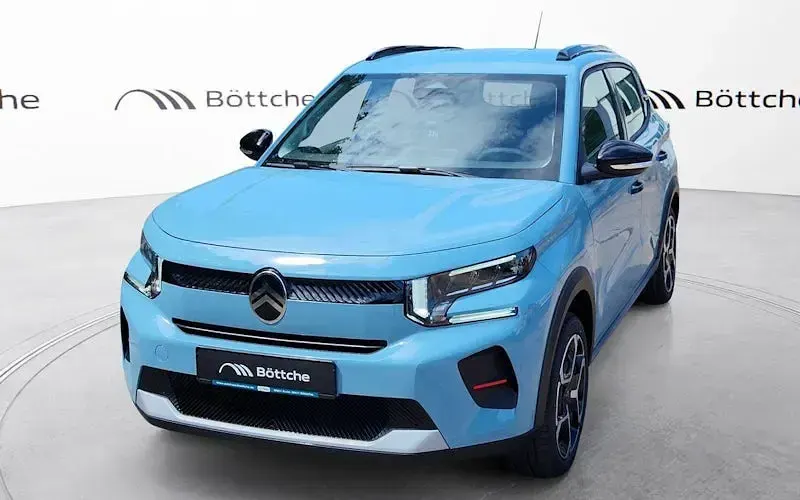 Neu Citroën C3 101 PS (74 kW) 2026 Farbe blau monte carlo/typ aussenverkleidung spiegel flach standard SUV