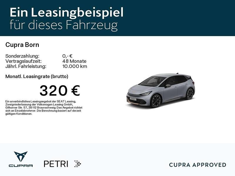 Gebraucht Cupra Born e-Boost 169 kW (231 PS) 2025 Geysirsilber Kleinwagen