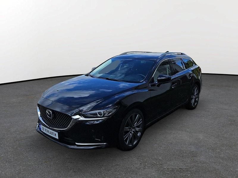 Schwarz Gebraucht 2019 Mazda 6 Sports-Line Kombi | 20.990 € (Guter Preis) - Bild 1/4