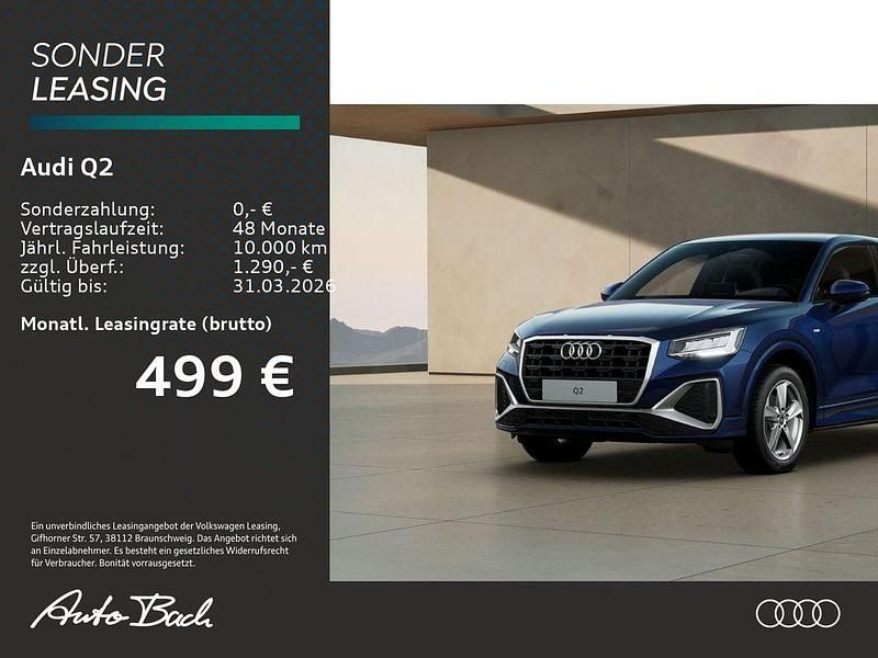 Neu Audi Q2 S-Line 150 PS (110 kW) 2026 Blau SUV
