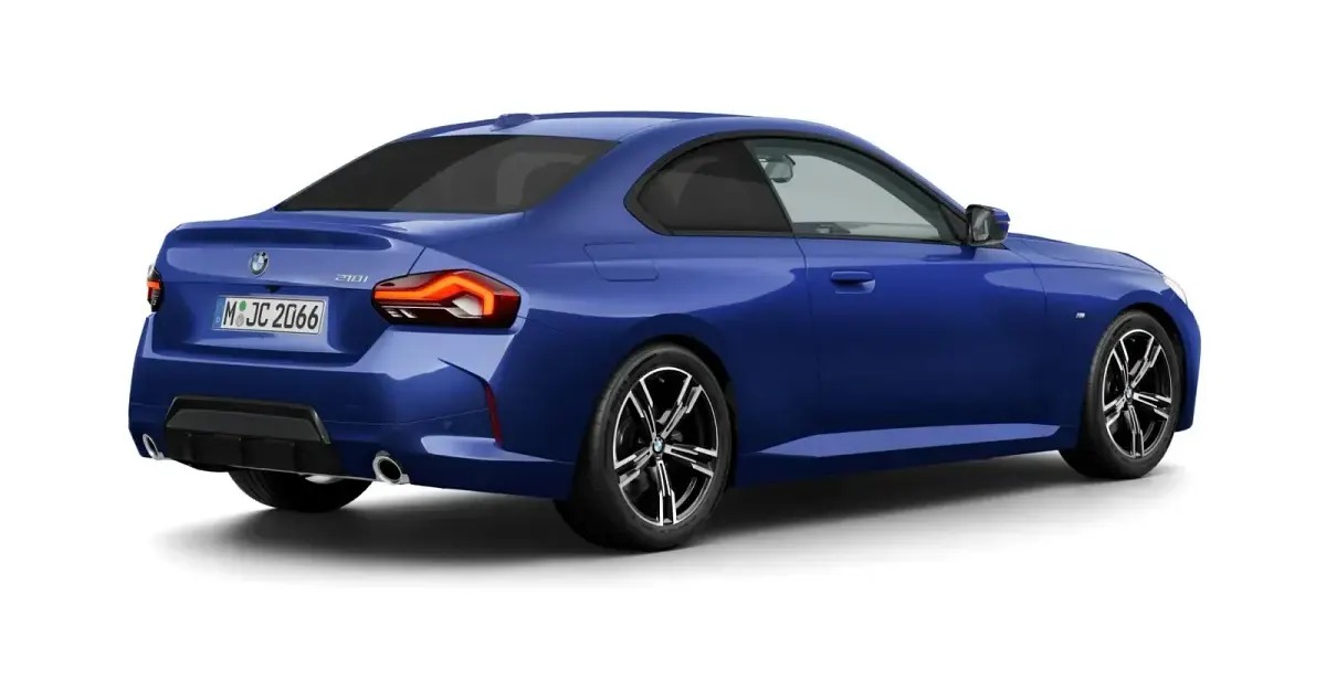 Używany BMW 218 Shadowline 156 KM (114 kW) 2025 Niebieski Coupe