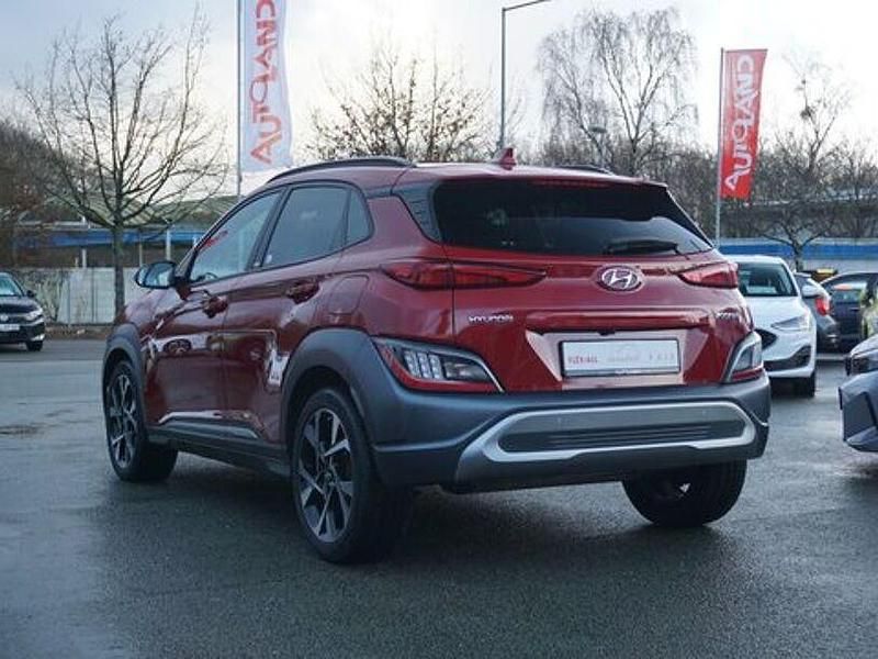 Gebraucht Hyundai Kona Prime 199 PS (146 kW) 2021 Rot SUV
