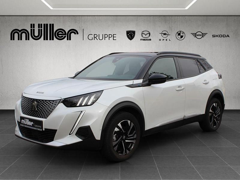 Perlmuttweiß Gebraucht 2022 Peugeot e-2008 GT SUV | 16.990 € (Fairer Preis) - Bild 1/4