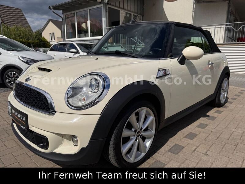 Weiß Gebraucht 2011 Mini Cooper S Cabriolet Cabrio | 7.999 € (Guter Preis) - Bild 1/4