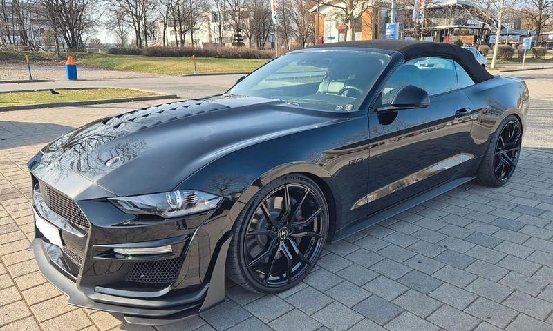 Gebraucht Ford Mustang GT 450 PS (330 kW) 2019 Schwarz Cabrio