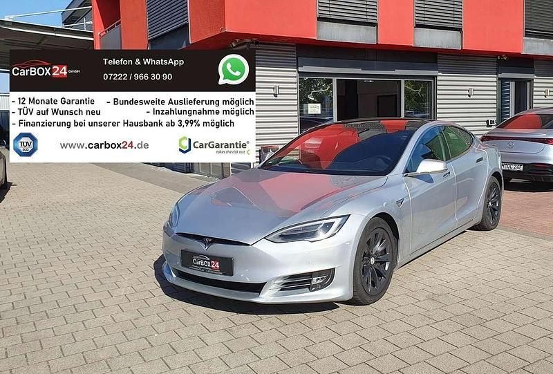 Silber Gebraucht 2017 Tesla Model S Limousine | 29.990 € - Bild 1/4