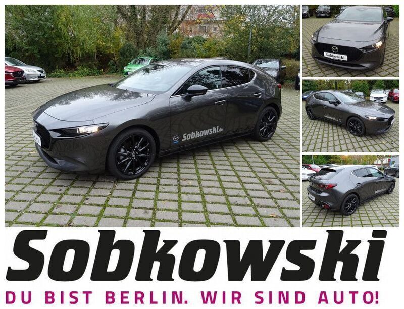 Machine gray Gebraucht 2024 Mazda 3 Limousine | 27.490 € (Fairer Preis) - Bild 1/4