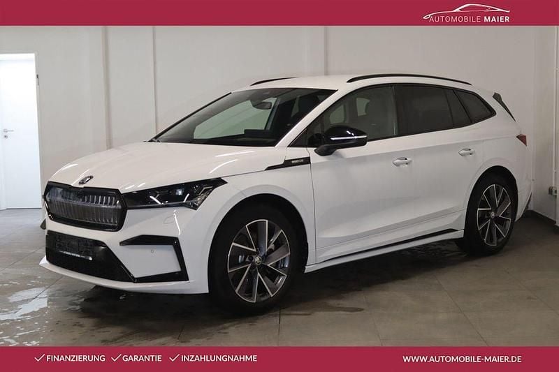 Gebraucht Skoda Enyaq iV SportLine 150 kW (204 PS) 2021 Weiß SUV