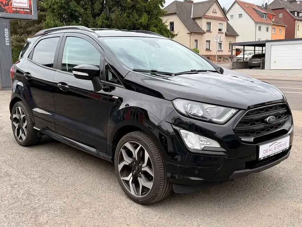 Gebraucht Ford Ecosport ST-Line 125 PS (91 kW) 2022 Schwarz SUV